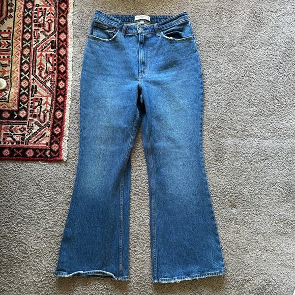Abercrombie Vintage Flare High Rise Jeans - Picture 1 of 7